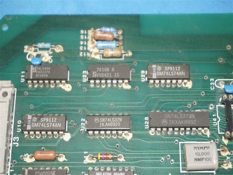 RTC-830 PC100233 Board w/ missing parts