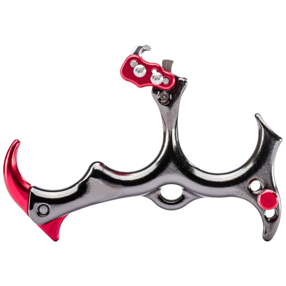 Tru-Fire Sear Hand-Held Archery Release for Compound Bow - RED
