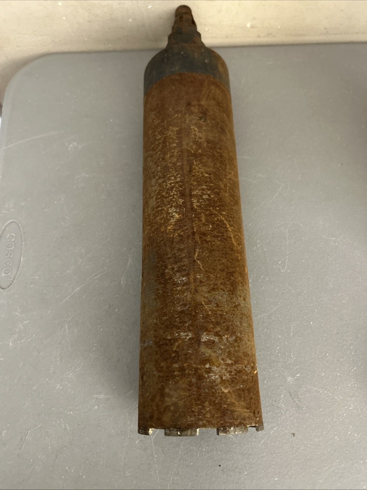 Hilti Diamond Core Drill Bit 4 " - Surface Rust