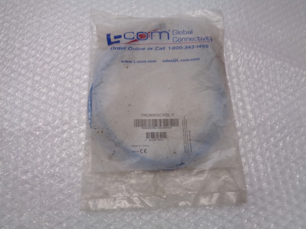 L-COM TRD855SCRBL-5 CABLE CORD NSMP