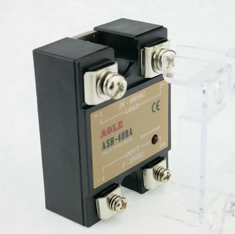 Single-phase AC solid state relay ASH-40DA 40A DC-AC