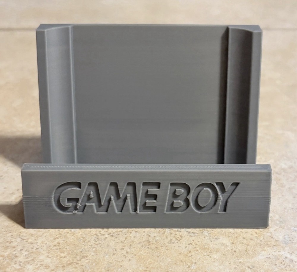 3D Printed GameBoy Handheld Stand