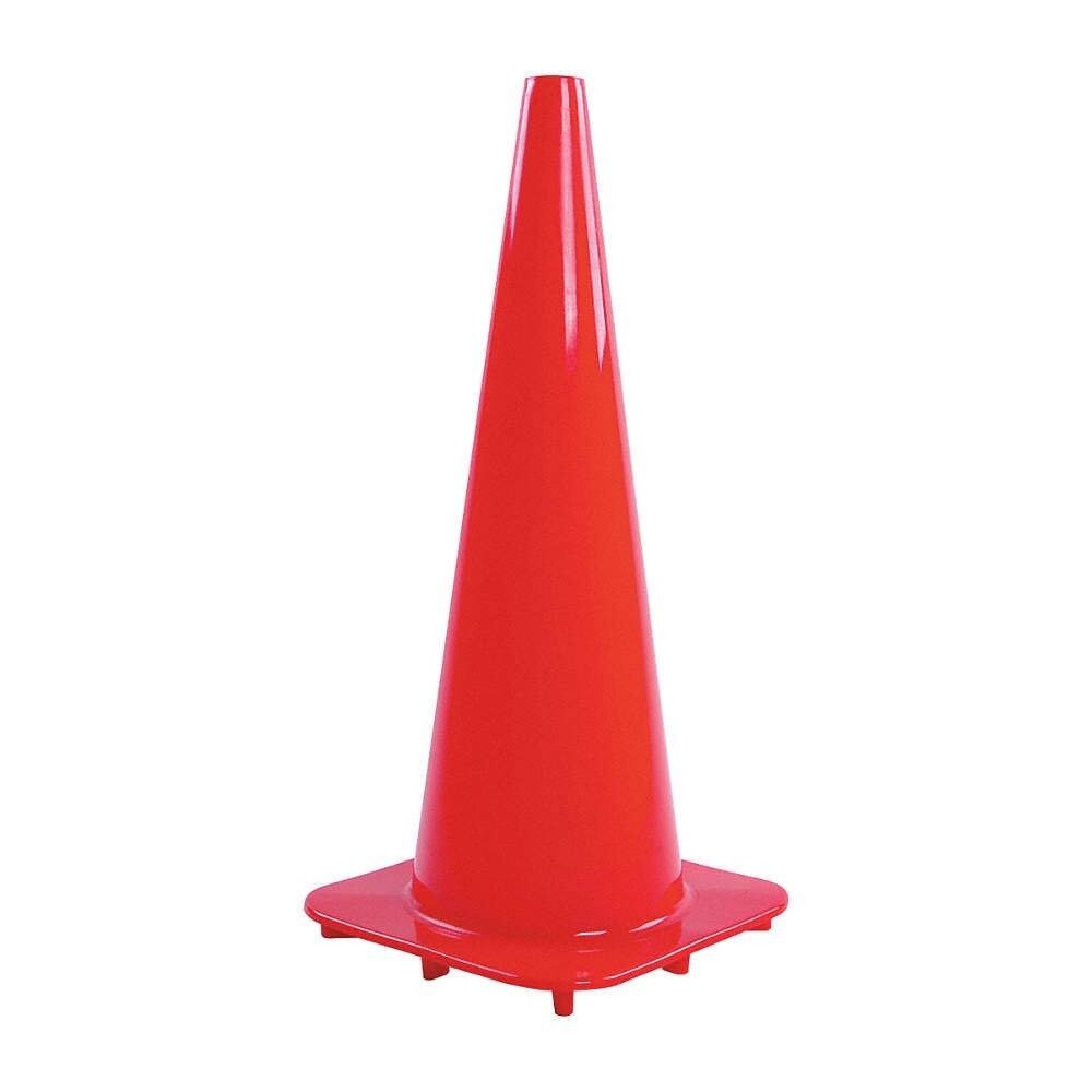 Traffic Cone, 28IN, Orange Pack 6