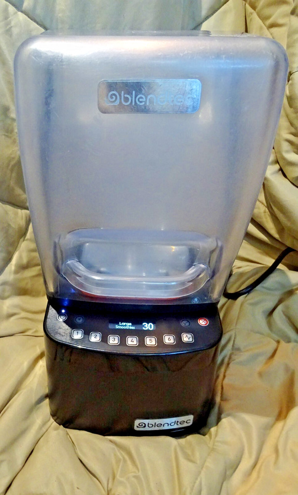 Blendtec Stealth 885 Black CQB1 Quiet Commercial Blender USB Programable