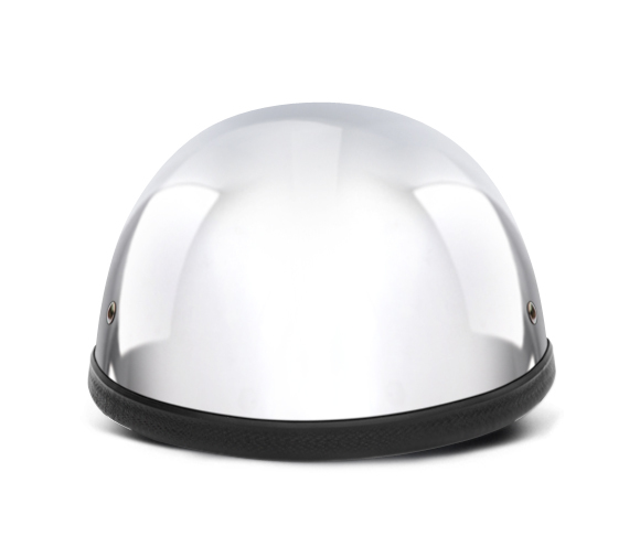 Daytona Helmets Skull Cap EAGLE- CHROME Motorcycle Helmet 4002C