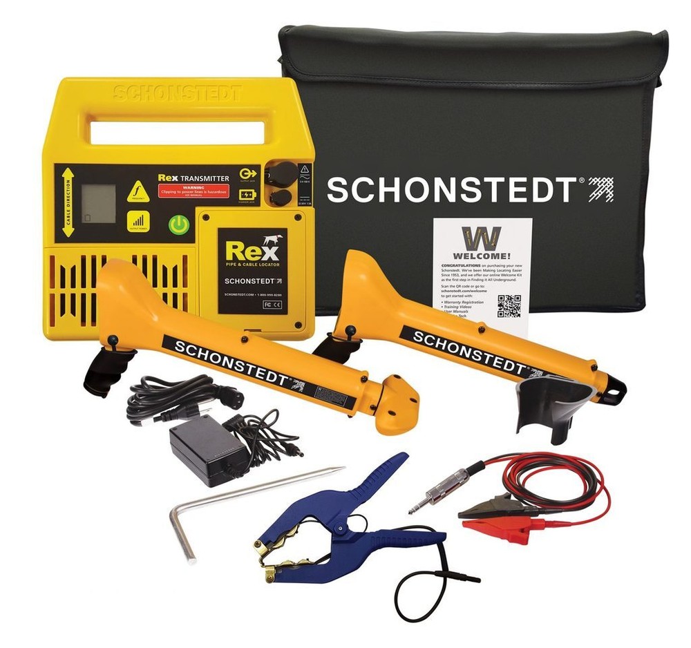 Schonstedt MPC-Rex Locating System : Multi-Frequency Rex and GA-92XTd