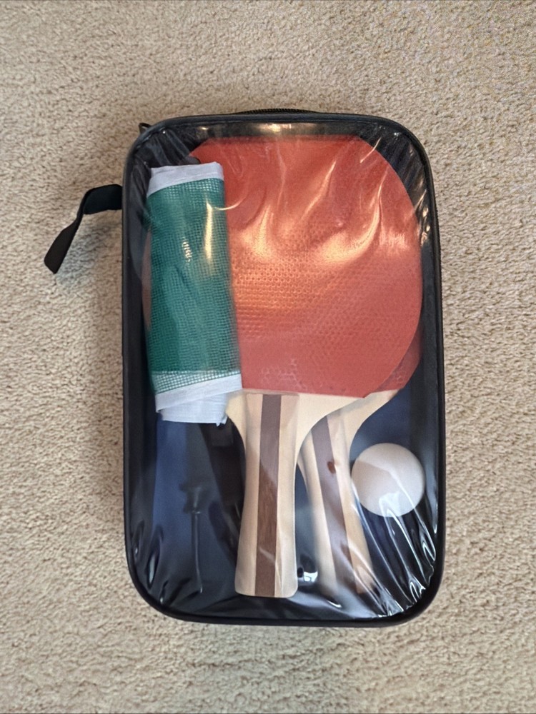 Ping Pong Table Set 2 Paddles (Make A Table Anywhere)