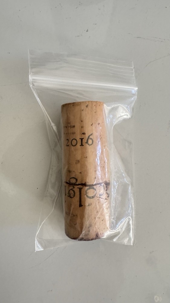 Empty Wine Bottle w Broken Cork Colgin 2016