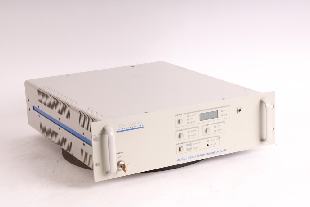 Light Control Instruments Model 5350 Laser Diode Driver Missing Adjustment W/Key