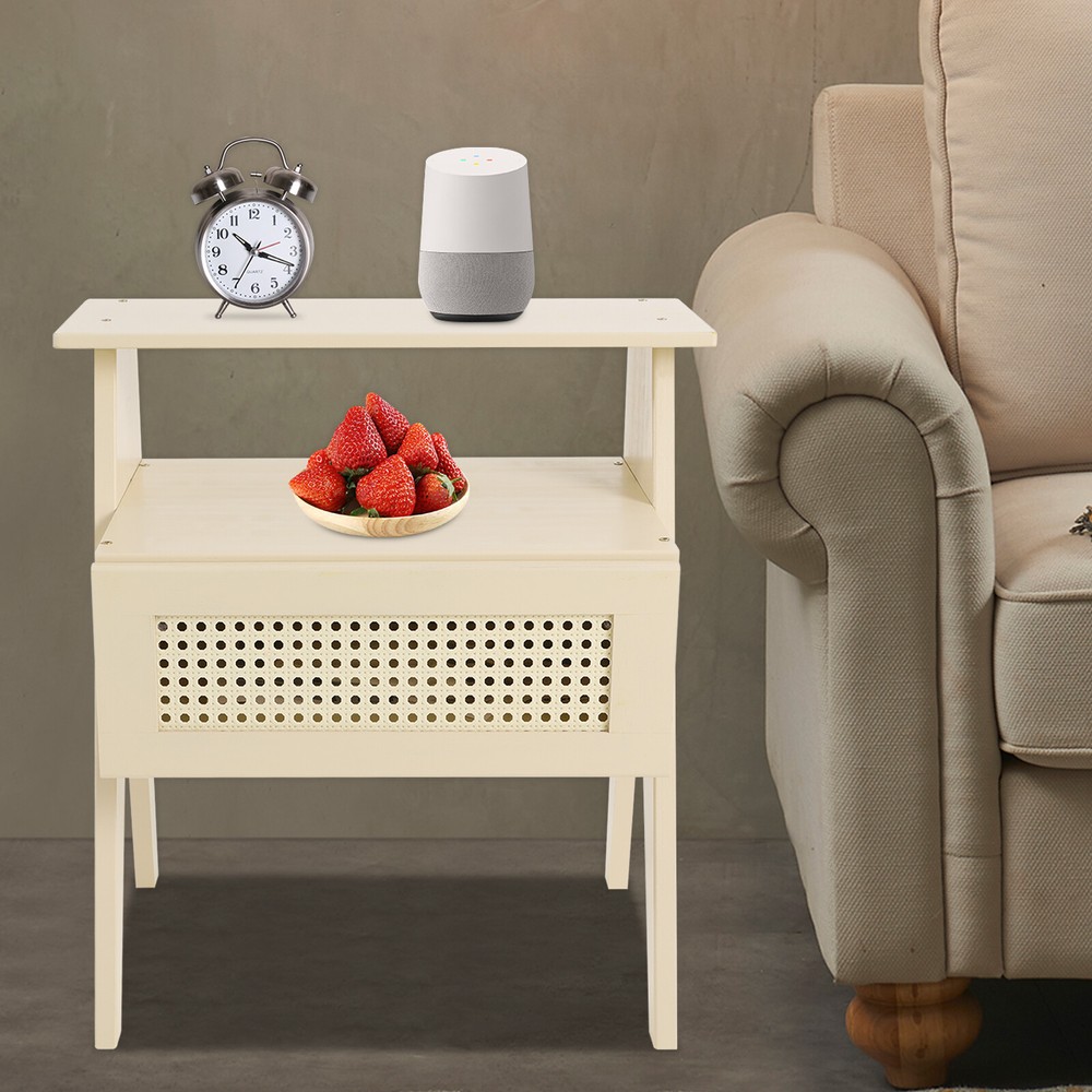 Bedside Table, Sofa Side Table, Bedside Table with Drawer