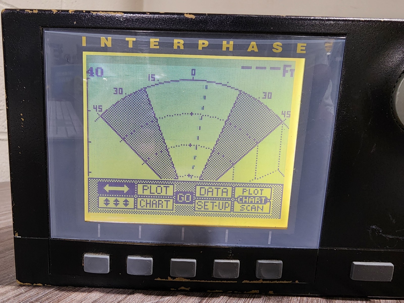Interphase Twinscope Echoscan Series Display 12V 4-24-W-05220