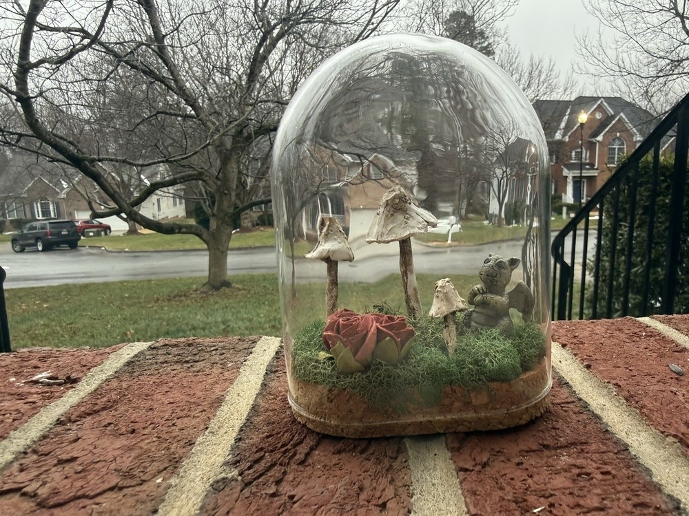 Handmade Garden Frog