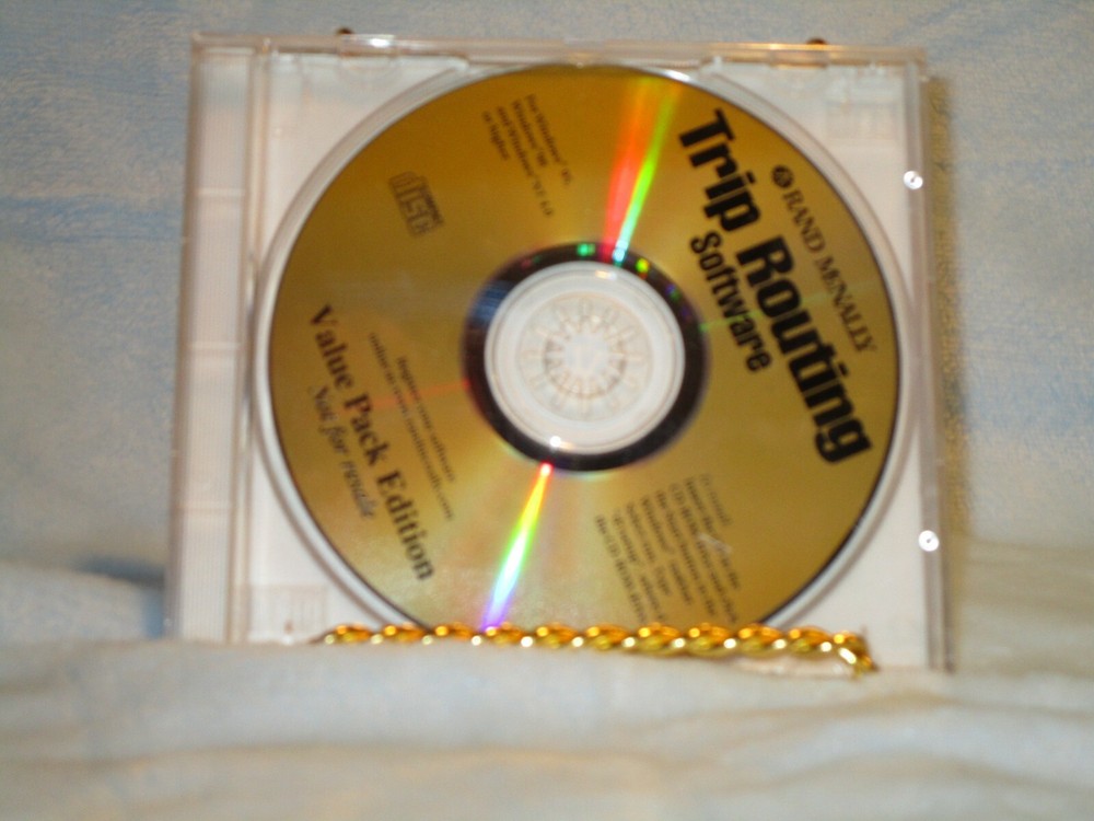 Rand McNally Trip Routing Software Value Pack Editing, CD Only