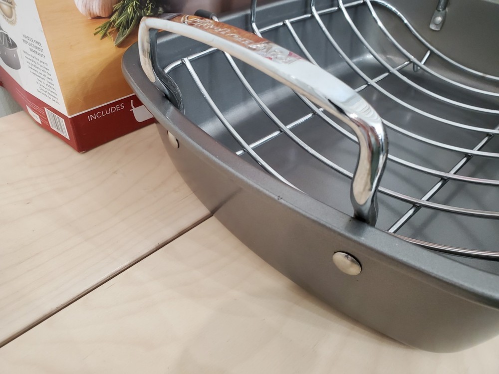 KitchenAid Roaster Pan With Rack Non Stick 17"X13"