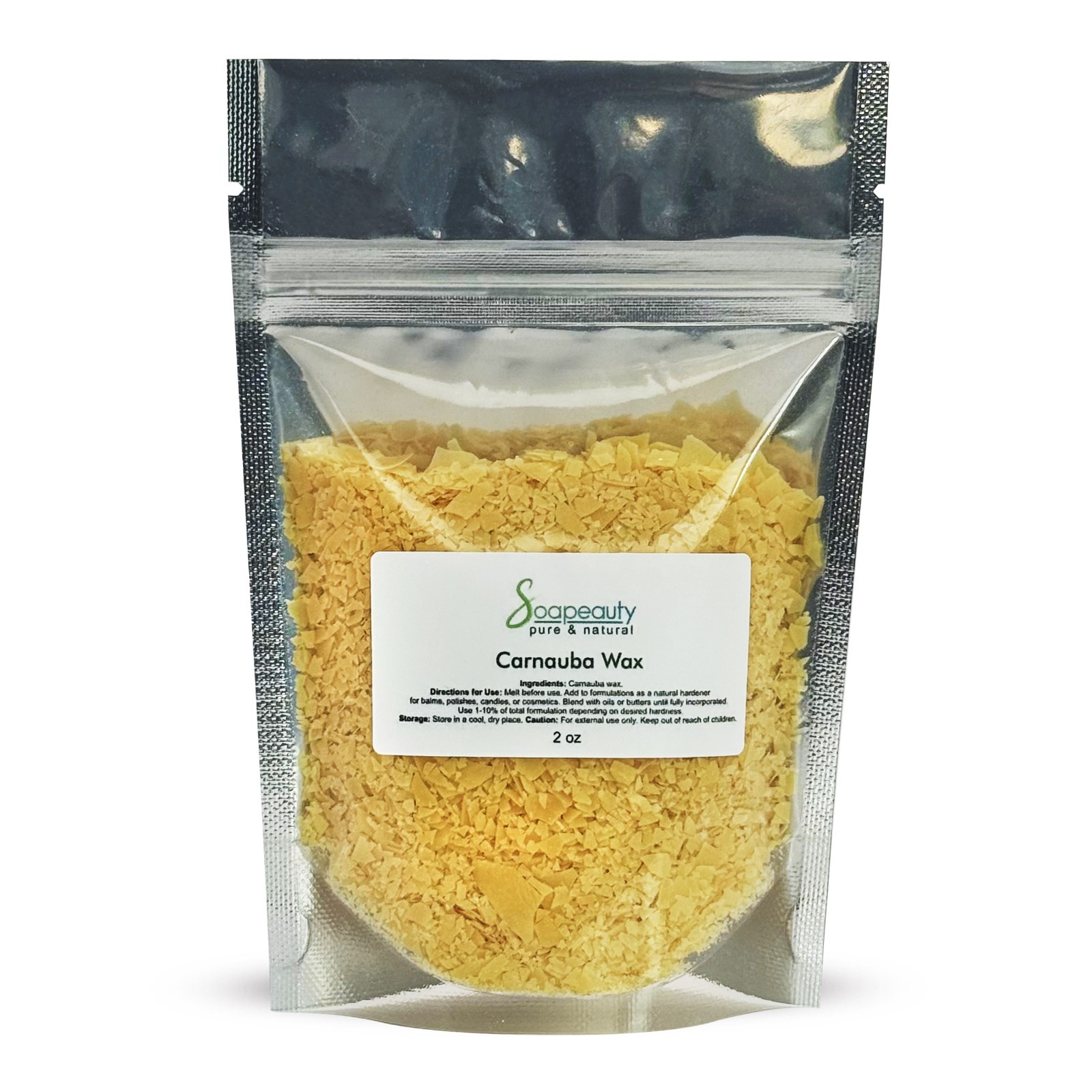Carnauba Wax - T1 - Highest Purity & Quality 100% Natural by Soapeauty