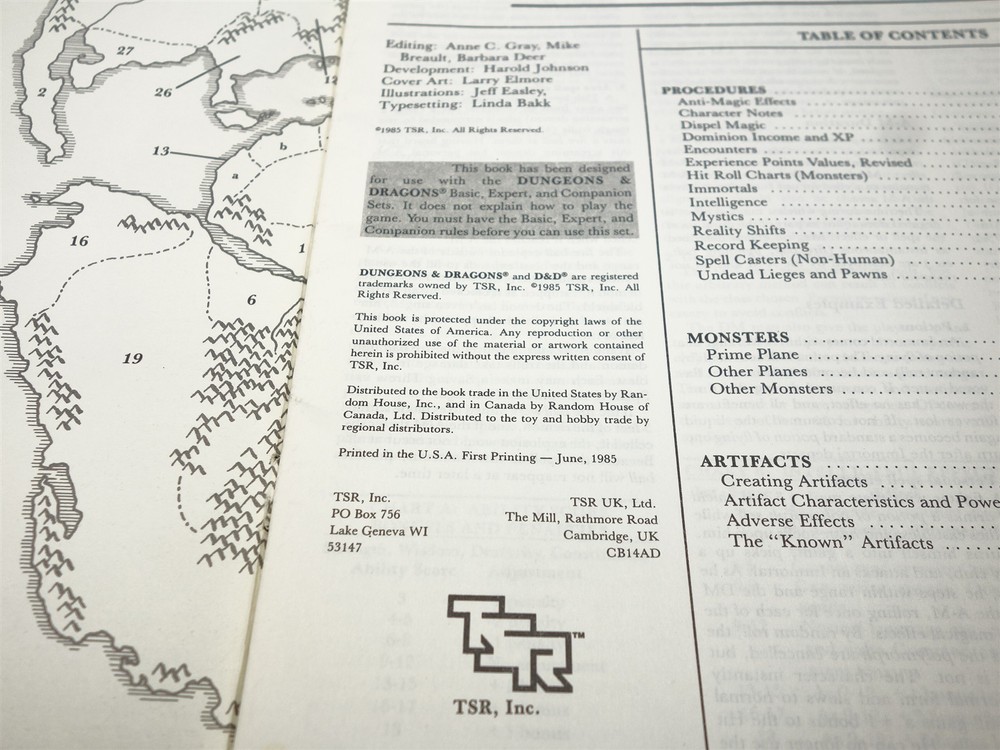 Dungeons & Dragons, D&D: Master DM's Book (Black Cover)