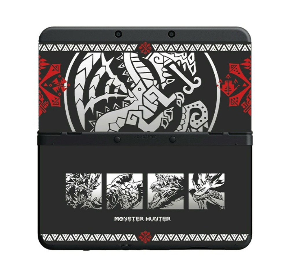 Monster Hunter Dragon & Monsters Pattern Replacement Housing Shell for New 3DS