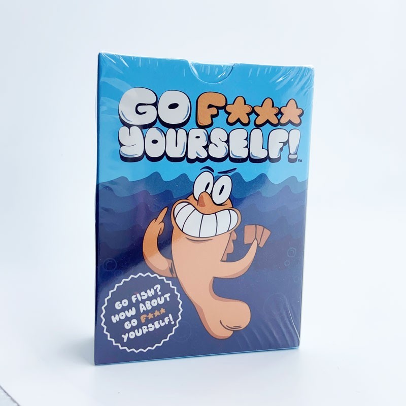Go F**K Yourself Card Game, Adult Go Fish with Hilarious Humor