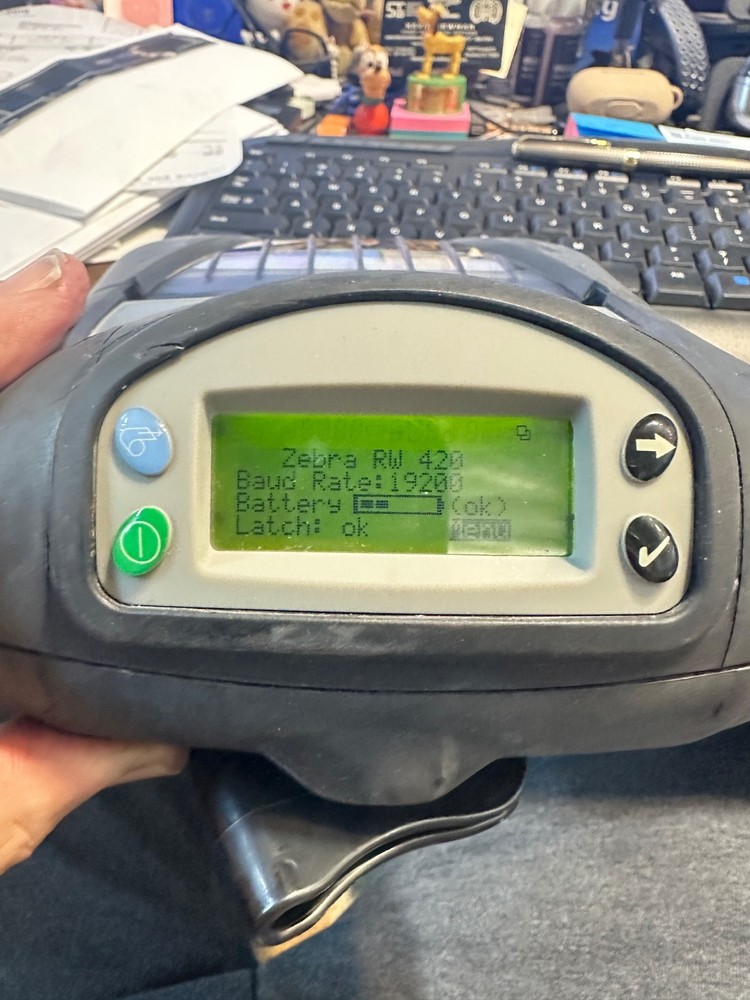Zebra RW420 Wireless Mobile Printer