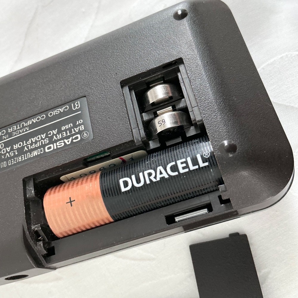 Working! 1976 CASIO CQ-1 Calculator Computerized Quartz Clock Stop Watch