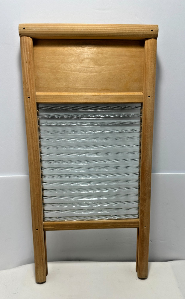 Small Lehman's Tin Manual Washboard Rub-A-Dub Mini Functional Decorative #3171