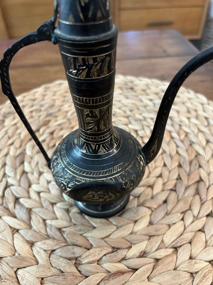 Small Solid Brass Pot Pitcher Made in India