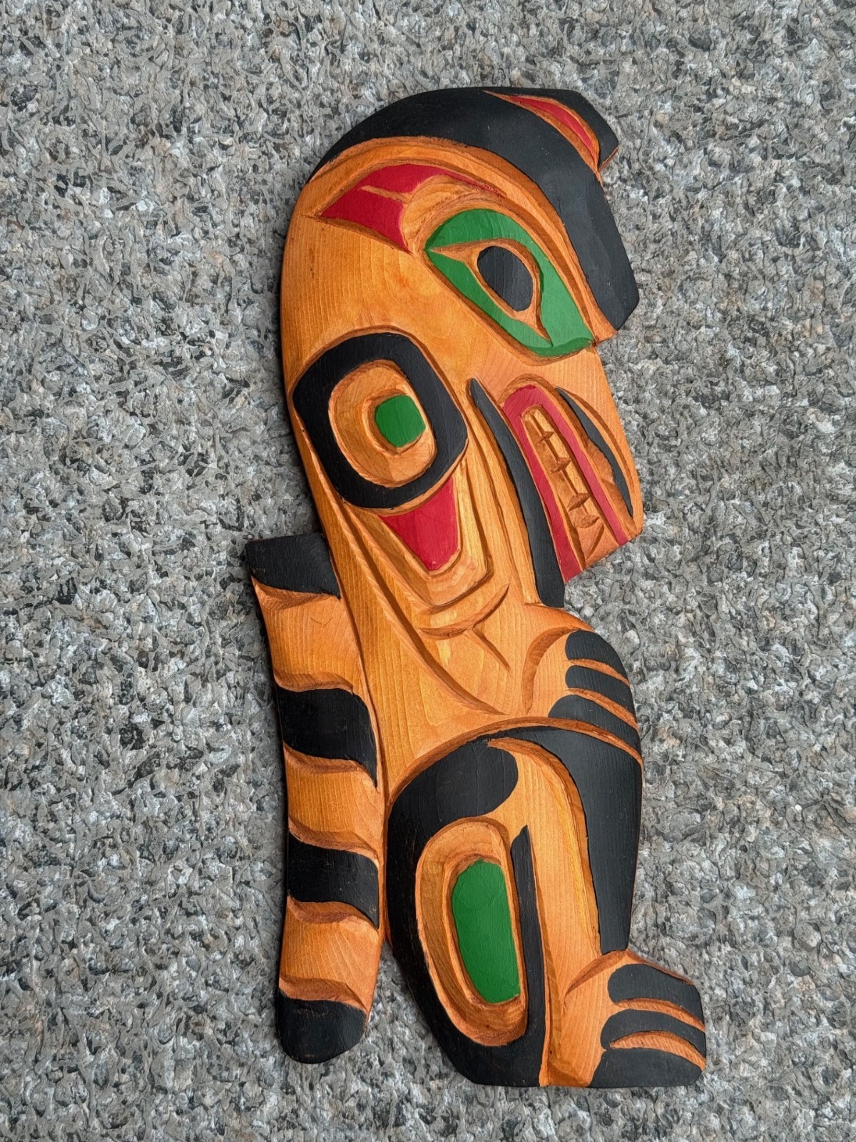 Northwest Coast Native Art   Kwakwa̱ka̱ʼwakw Wolf carving