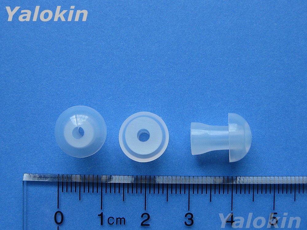 10 Medium Soft Replacement Adapters Domes for Siemens Touching BTE Hearing Aids