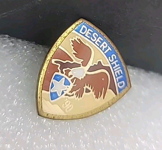 Desert Shield 1990 Lapel Pin