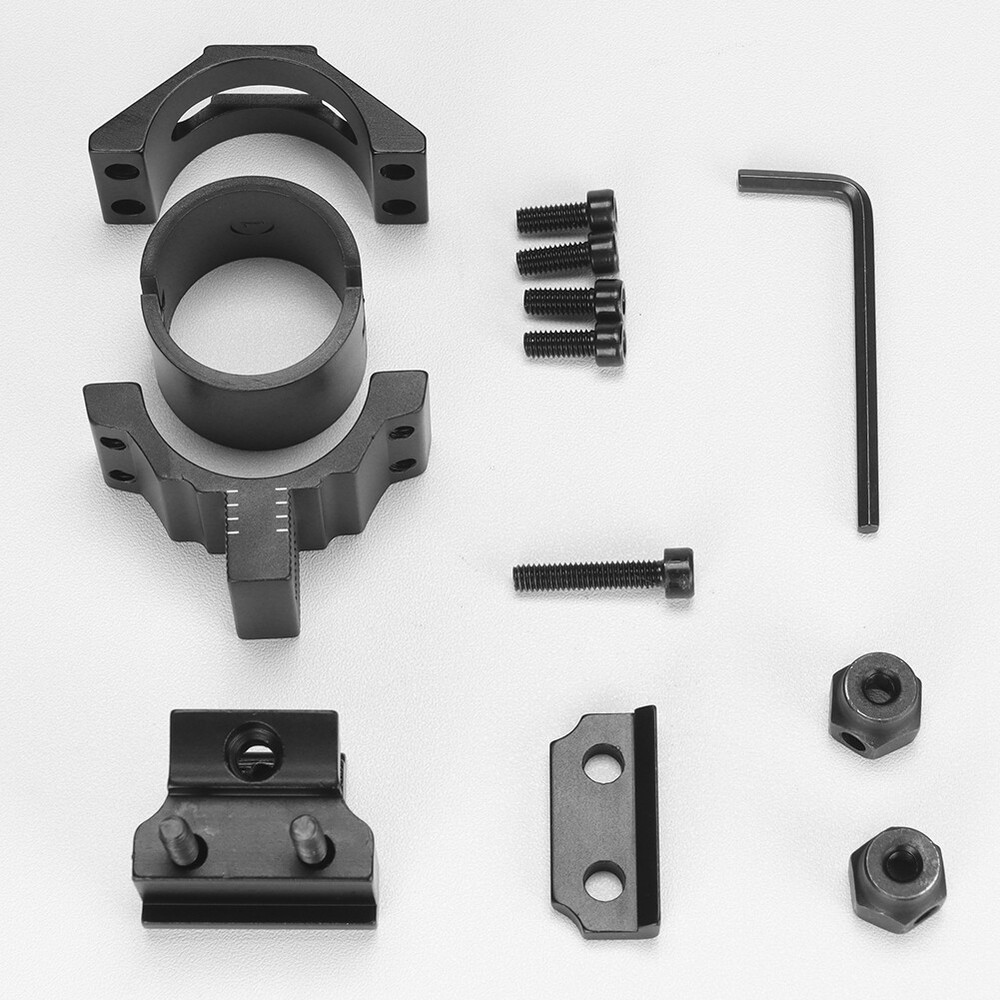 2Pcs Adjustable Center Height Scope Mount for 11mm Riser Base Mount 1"/30mm Ring