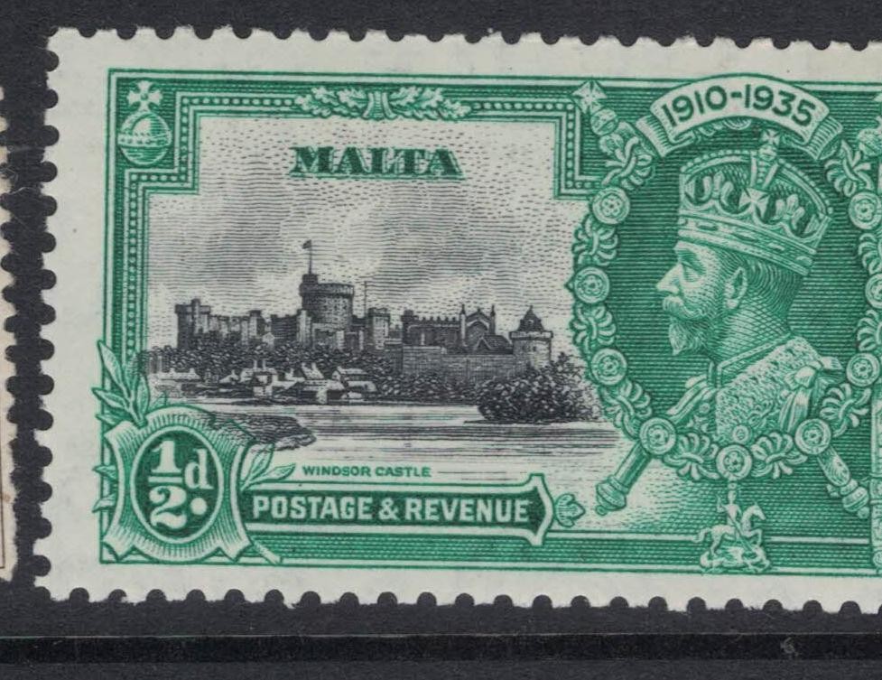 Malta SG 211a Extra Flag MOG (4fkh)