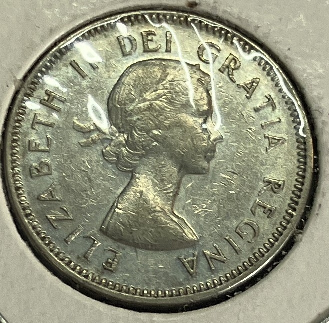 1963 Canadian 5 cents