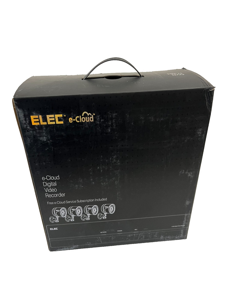 ELEC E-Cloud Digital Video Recorder and four camera kit
