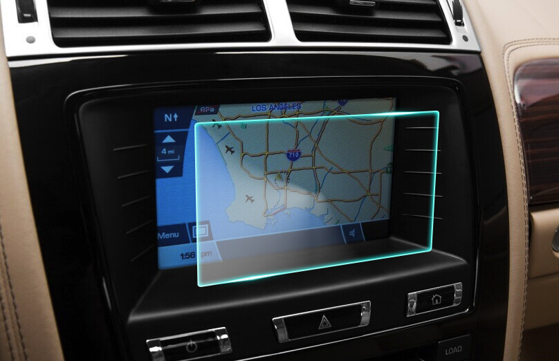 Crystal Clear Screen Protector for 2012 Jaguar XK Vehicle Navigation