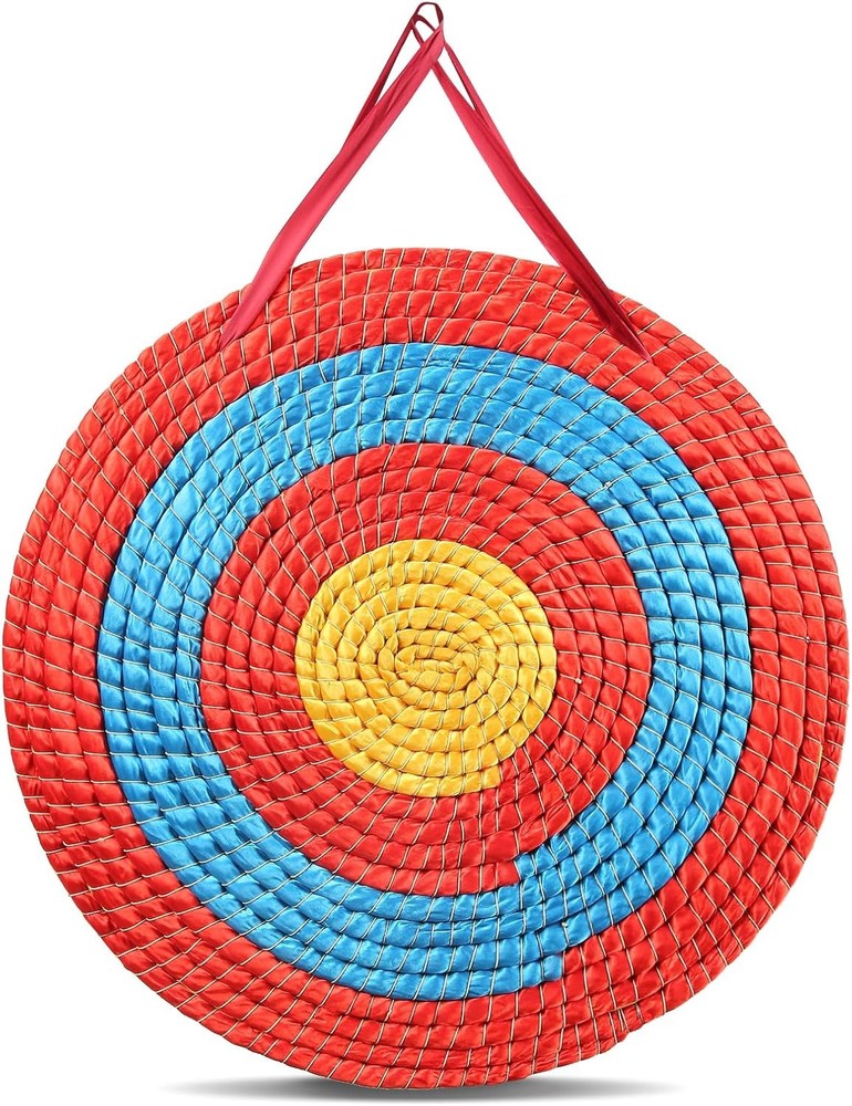Traditional Hand-Made Solid Straw round Archery Target Shooting Bow