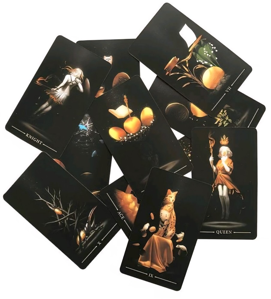Black Tarot Deck
