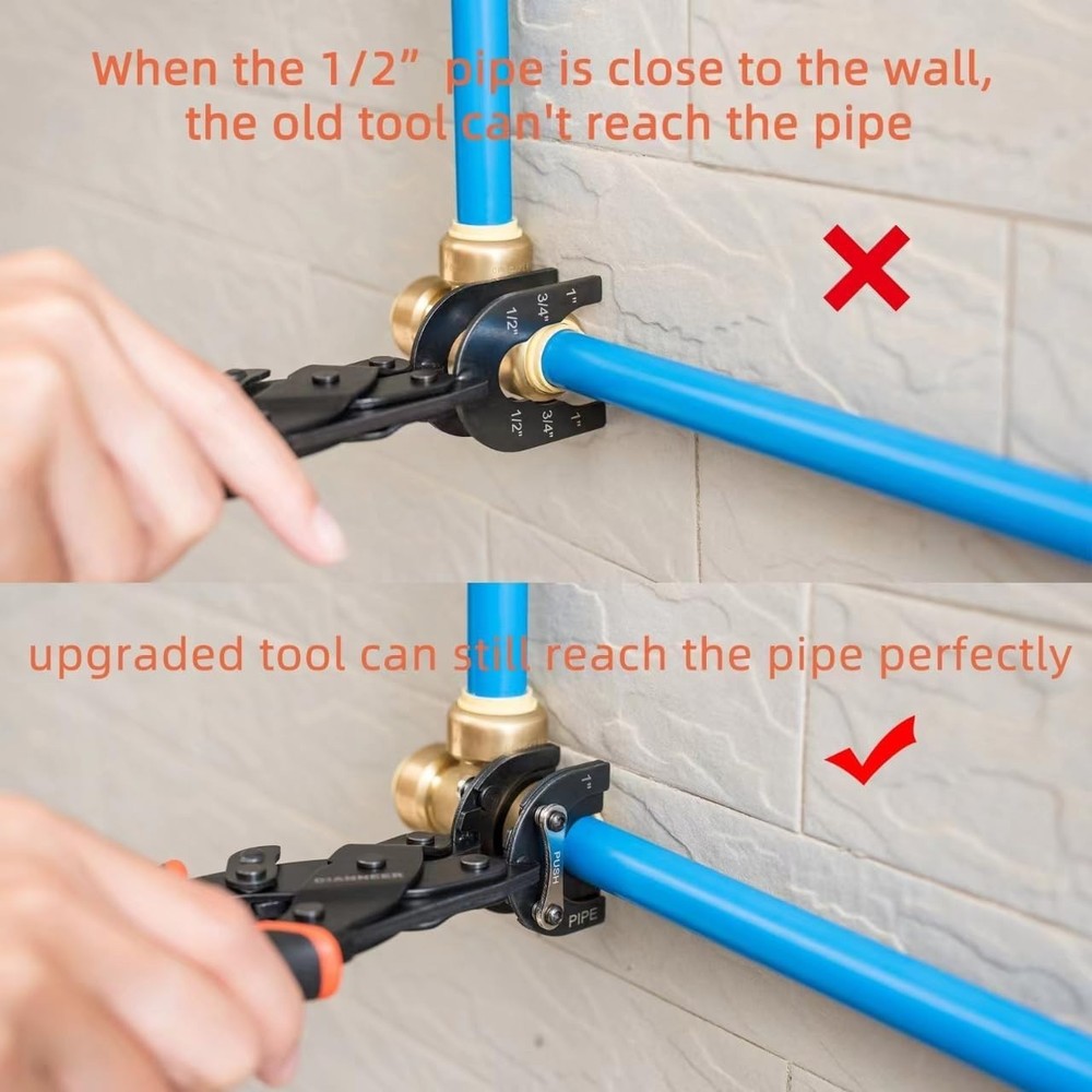 Efficient Disconnect Tool for All Pipe Sizes – Rust-Resistant and Long Lasting