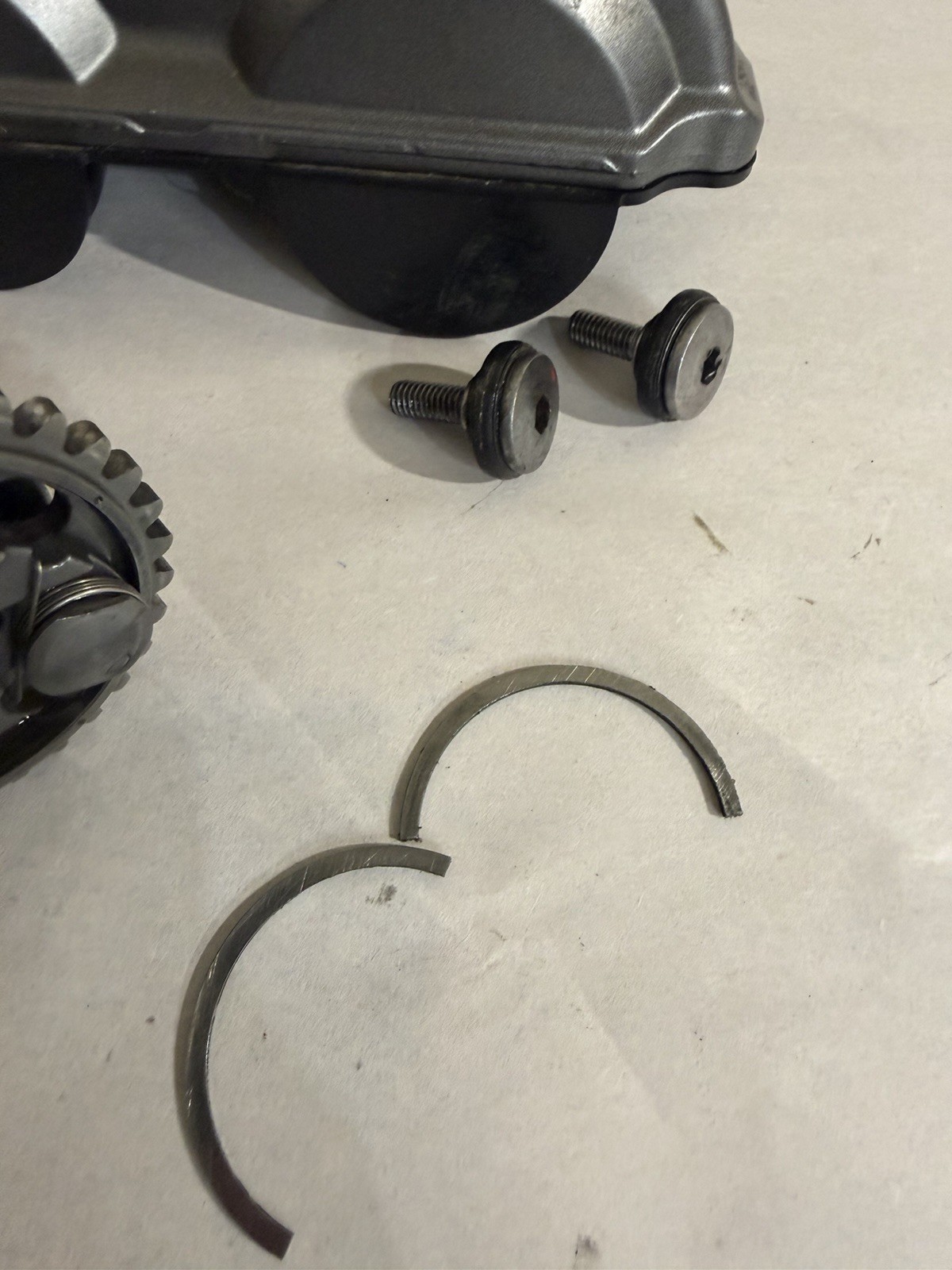 **2003-2006 YAMAHA YZ250F CYLINDER HEAD CAMS CAM TOWERS VALVE COVER COMPLETE OEM