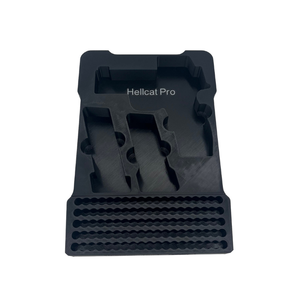 Springfield Hellcat Pro w/ Optic Insert for Milwaukee Packout -Holds Mags & Ammo
