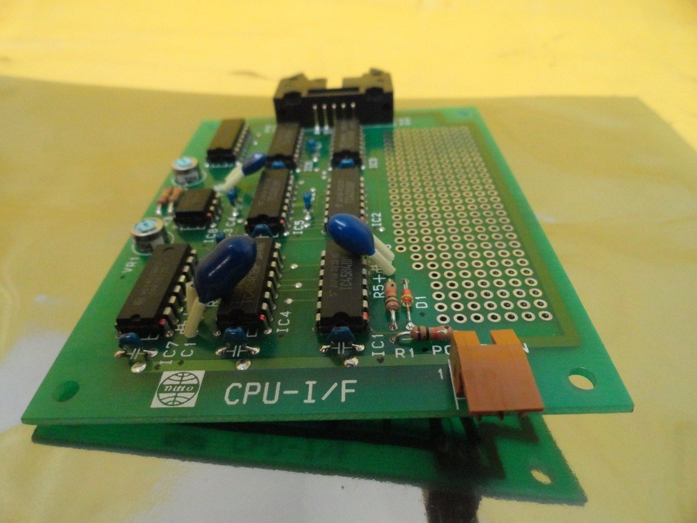 Nitto CPU-I/F CPU Interface Logic Board PCB Used Working