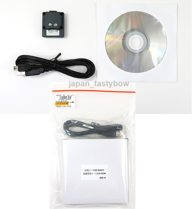 USB Conversion Case CD-ROM PC Interface Module for LCR meter DE-5000 DER-EE