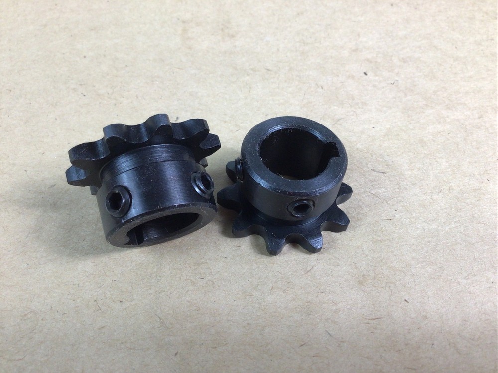UST 35B10F-5/8 Roller Chain Sprocket,Fixed Bore 2 PIECES