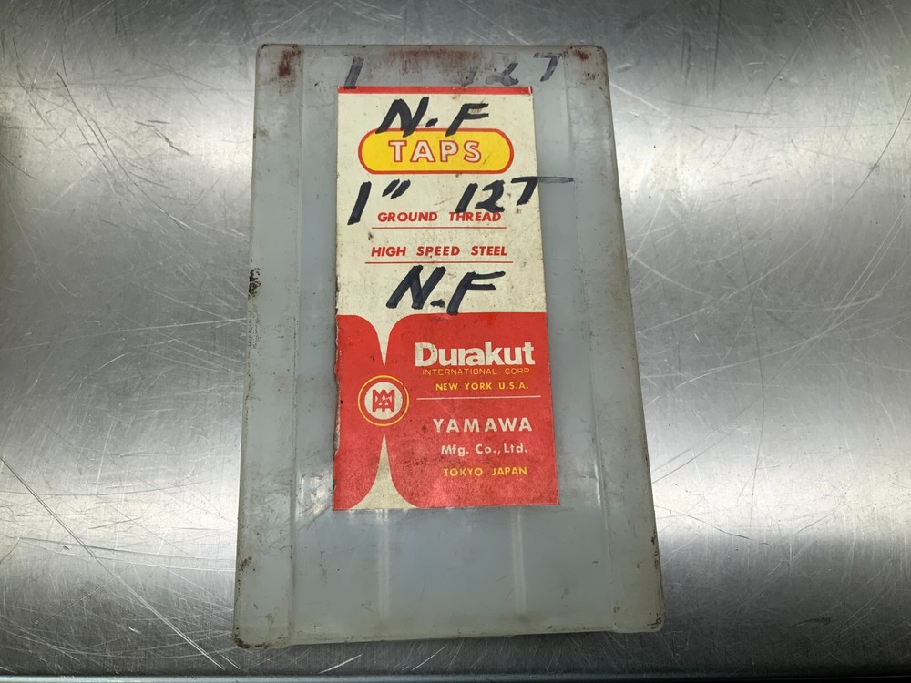 (3) Durakut Thread Taps 1" -12