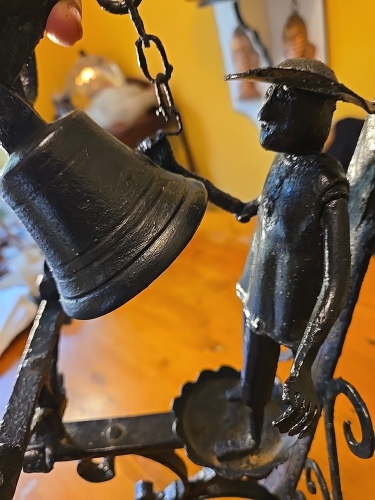 Vintage Wrought Iron Decorative Knocker