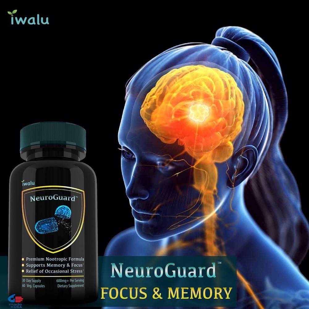 Serotonin and Dopamine Supplements - Nerve Calming Cortisol Reducer & Adaptogens