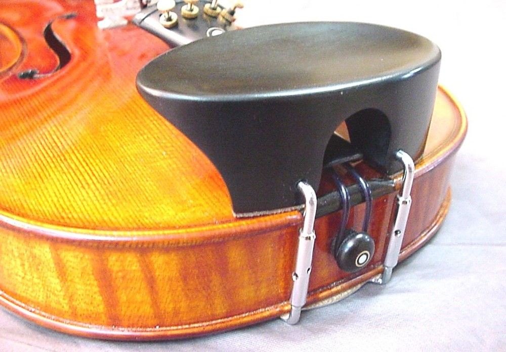 CUSTOM MADE EXTRA HIGH CENTER MOUNT VIOLIN CHIN REST