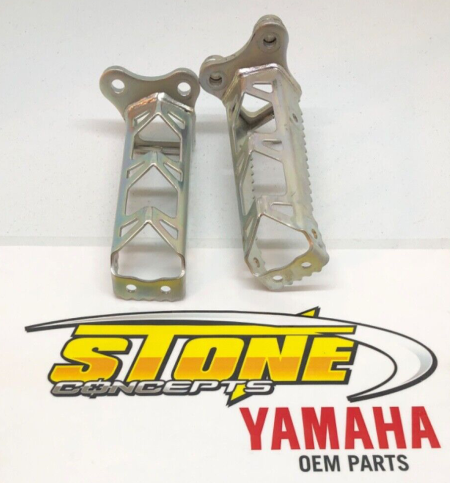 New Yamaha YFZ450R YFZ450X Foot Pegs 2009-2024 OEM 09-24 YFZ 450R Left & Right