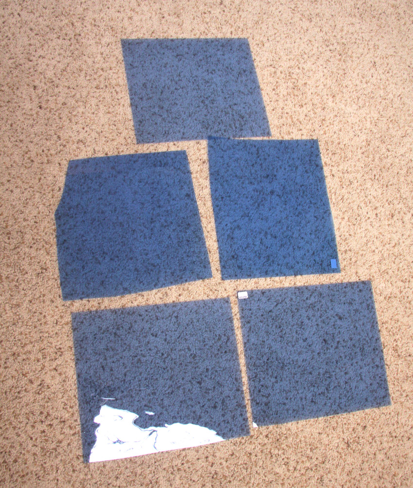 Blue Colored Gel Material - 5 Sheets. Lee Filters #202