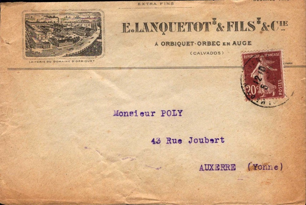 France - Graphic Envelope (B2)