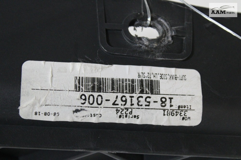 2018-2024 FREIGHTLINER CASCADIA REAR LEFT SIDE SLEEPER BLUNK PAN SUPPORT OEM